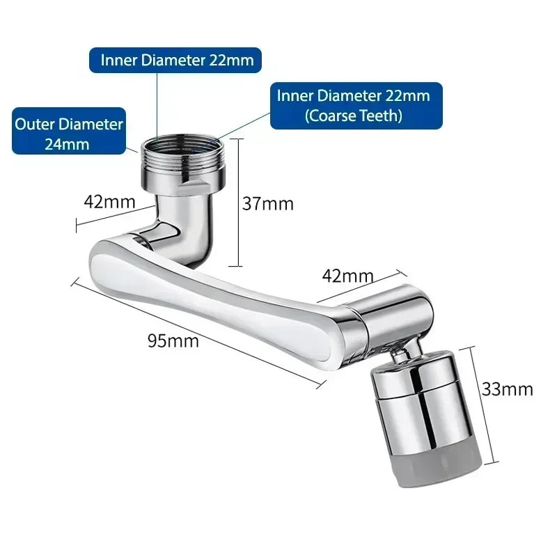 Venetera - 1080° Rotation Faucet Extender